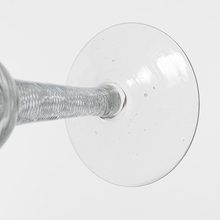Wine glasses, 5 pcs, circa 1900.