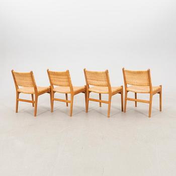 Hans J. Wegner, chairs 4 pcs model "CH31", Carl Hansen & Son, Denmark, later part of the 20th century.