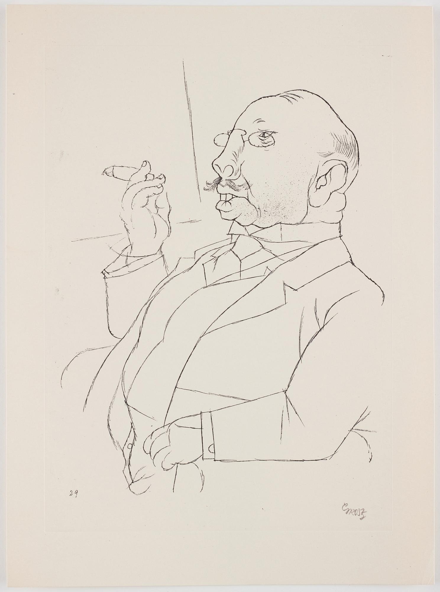George Grosz, "Ecce Homo".