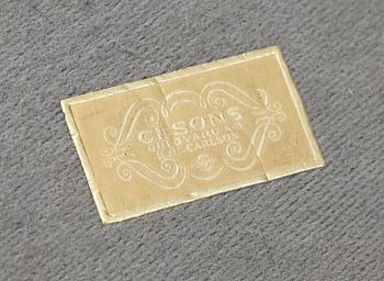 LJUSSTAKAR, 2 par, silver, bland annat K&EC, Göteborg, 1959.