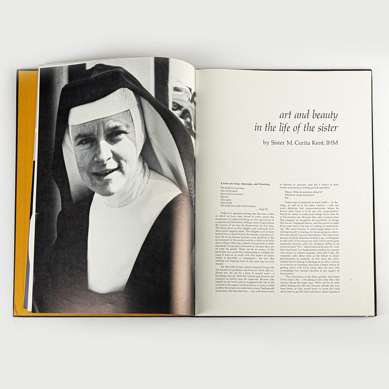 Sister Mary Corita Kent, bok samt affisher publicerade 1968.