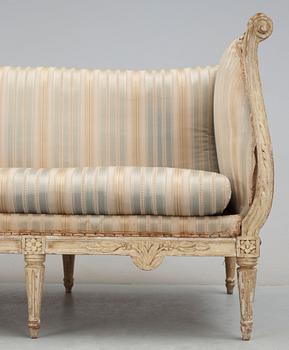 BANKETTSOFFA. Gustaviansk, 1700-talets slut.