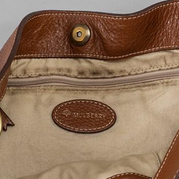 MULBERRY, a 'Somerset' brown leather handbag, 2014.