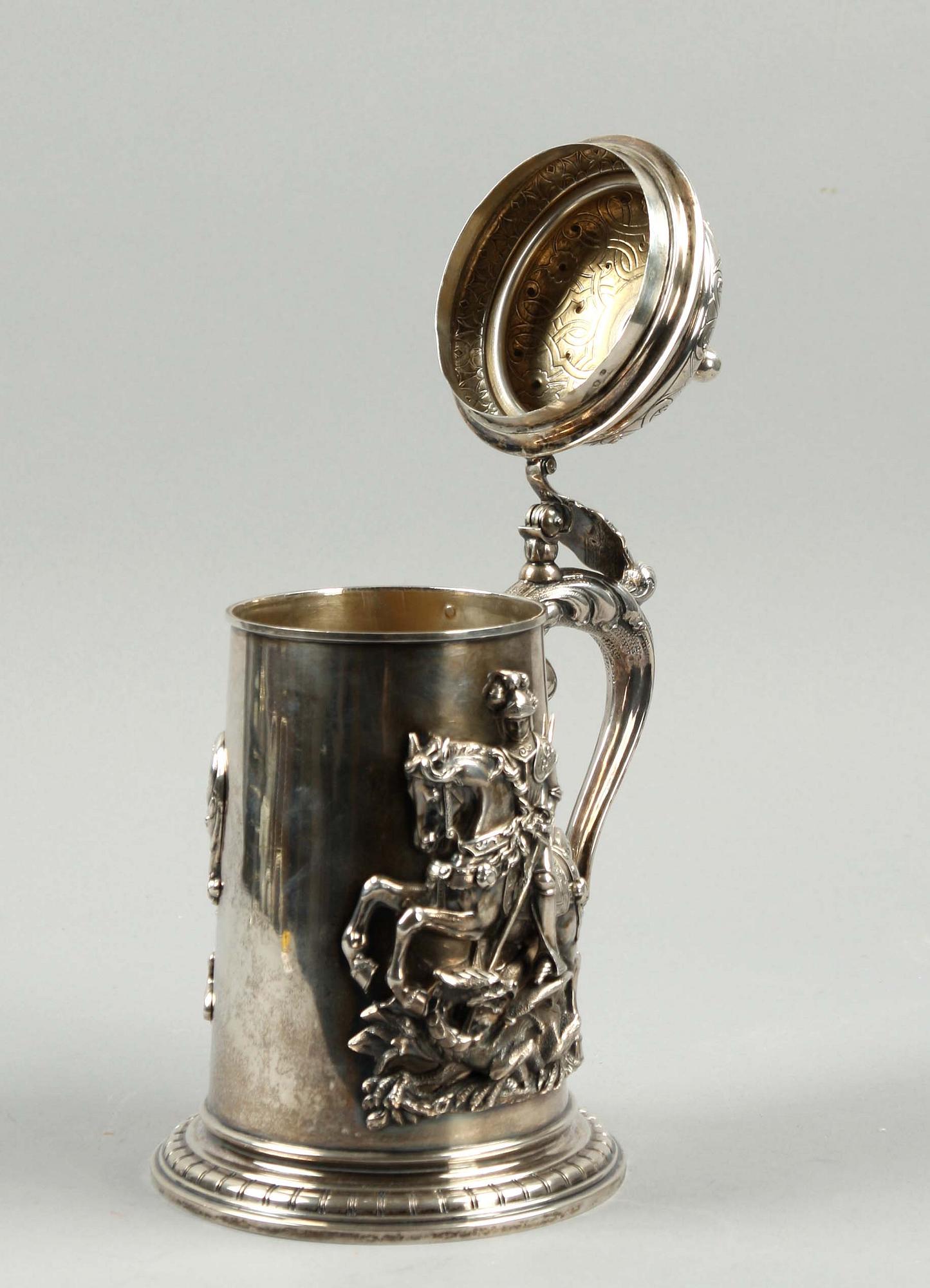 STOP, silver, Österrike/Ungern, 1867-1922. Vikt ca 1100 g.