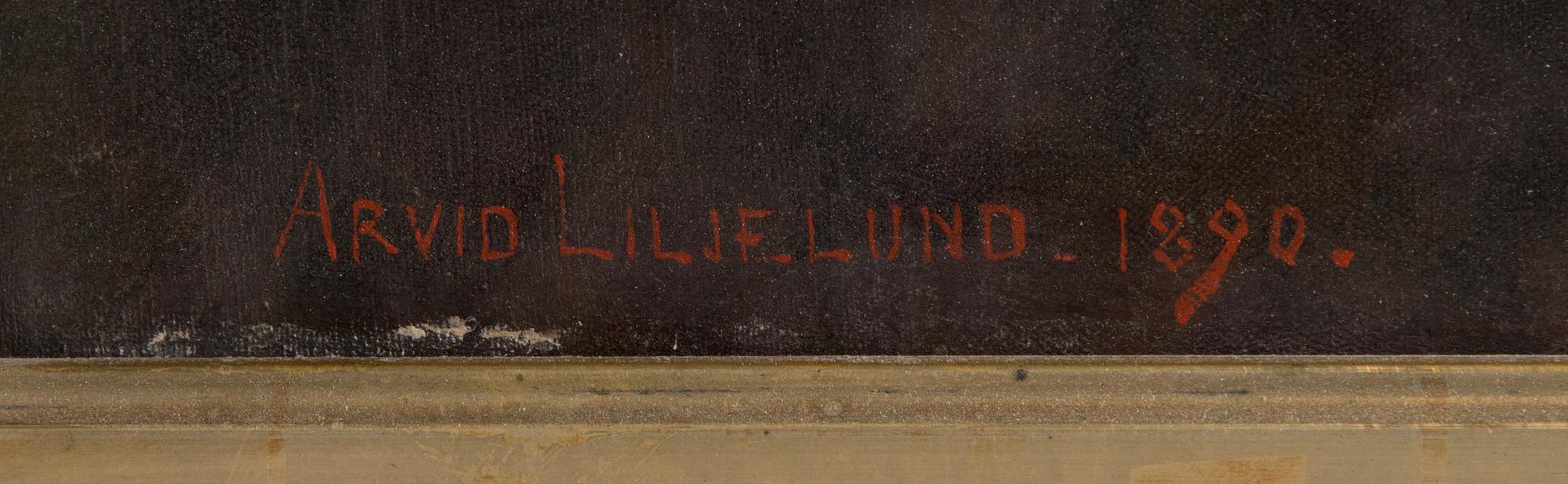 Arvid Liljelund, Flickporträtt.