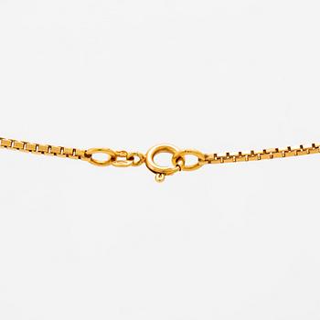 Goldchain, 18K, approx 38 cm, 10.2 g.
