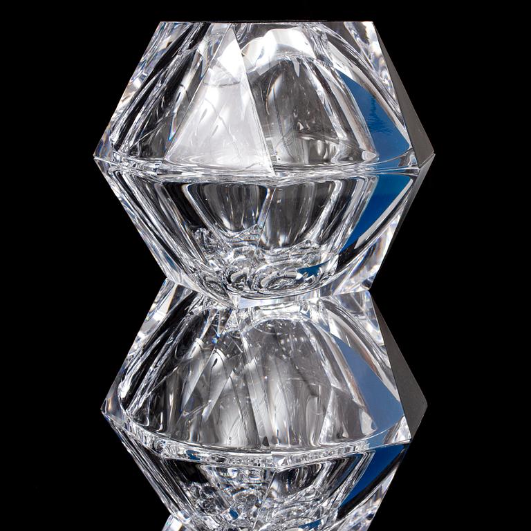 LARS HELLSTEN, a glass sculpture, Orrefors 1992.