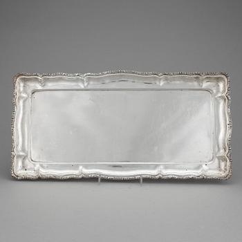 BRICKA, silver, Österrike-Ungern 1872-1922. Vikt ca 579 cm.
