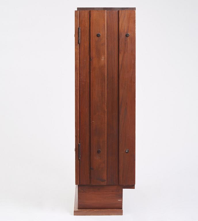 Axel Einar Hjorth, a stained pine 'Lovö' cabinet, Nordiska Kompaniet, Sweden 1930s.