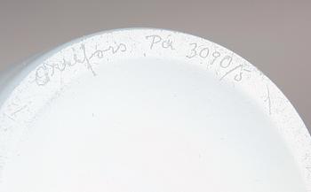 VAS, glas. Sven Palmqvist, Orrefors. Sign.