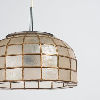 Anders Pehrson, a "Knubbling Special", ceiling lamp, executed in a limited edition of ca 10 exemples, ateljé Lyktan, 1970s.