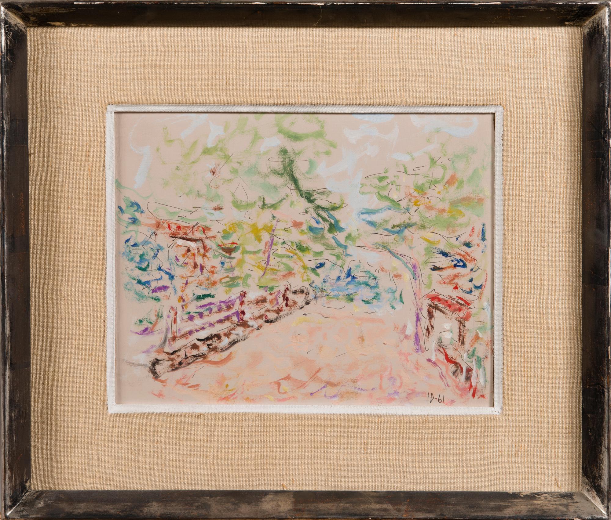 HELGE DAHLMAN, oil on panel, signed and dated -61.