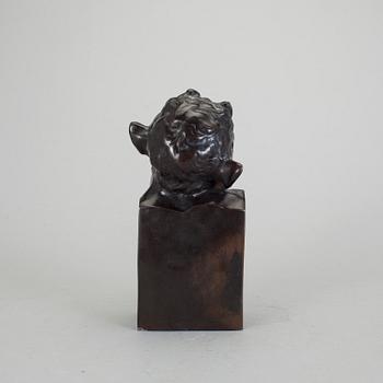 HANS SCHWEGERLE, Skulptur, brons, signerad.