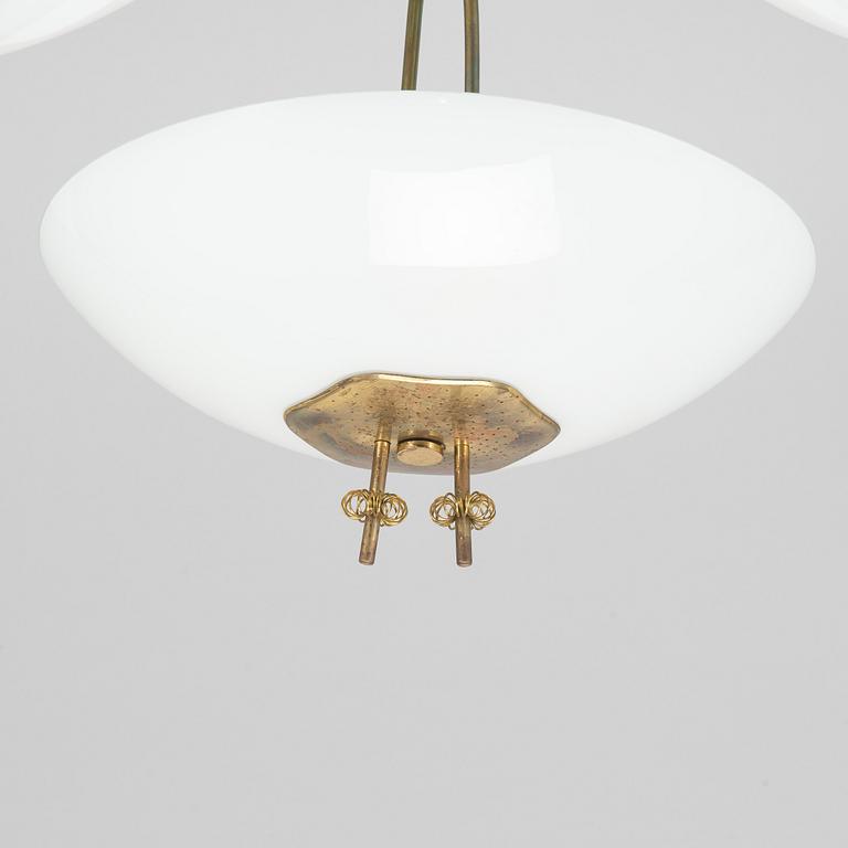 Paavo Tynell, Chandelier, for Taito. Made to order 1950.