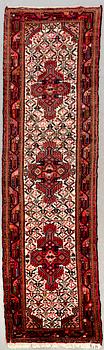 A semiantique hamadan runner ca 289x83 cm.