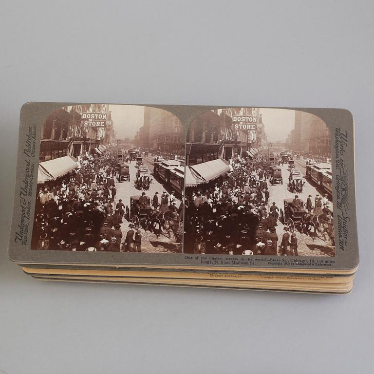 A Stereoscope from Underwood & Underwood, New York, USA, early 20th Century.