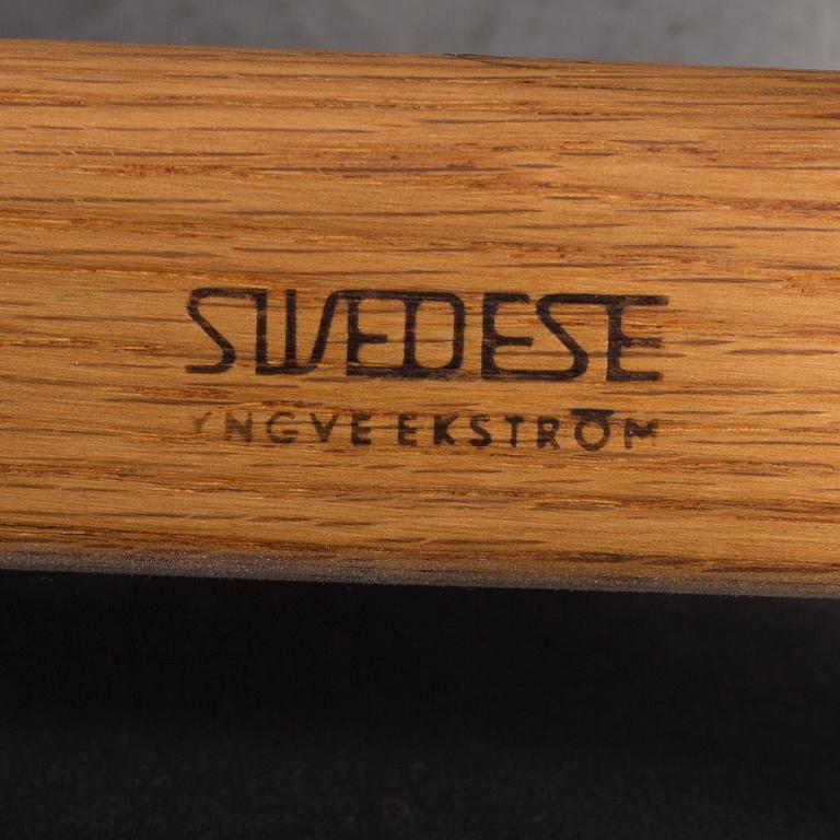 YNGVE EKSTRÖM, a 'Mingo' oak armchair, designed in 1956.