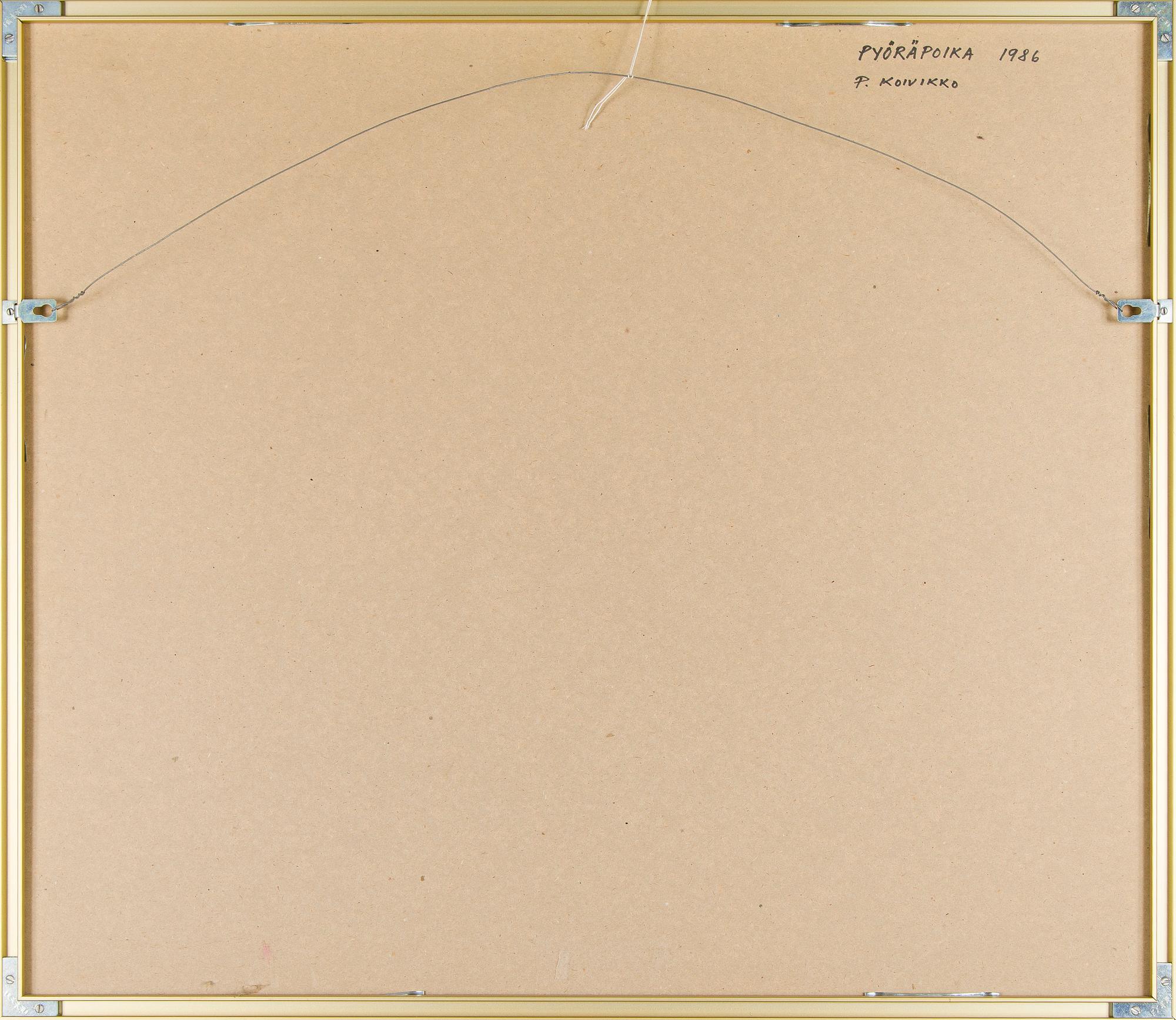 Pentti Koivikko, "Pyöräpoika".