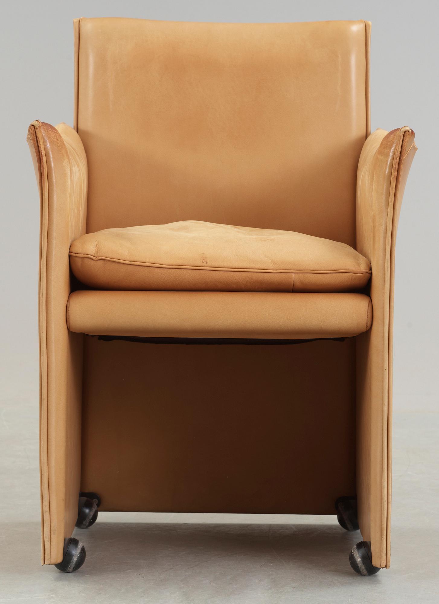 KARMSTOL, "Break", Mario Bellini, Cassina, modellen formgiven 1976.