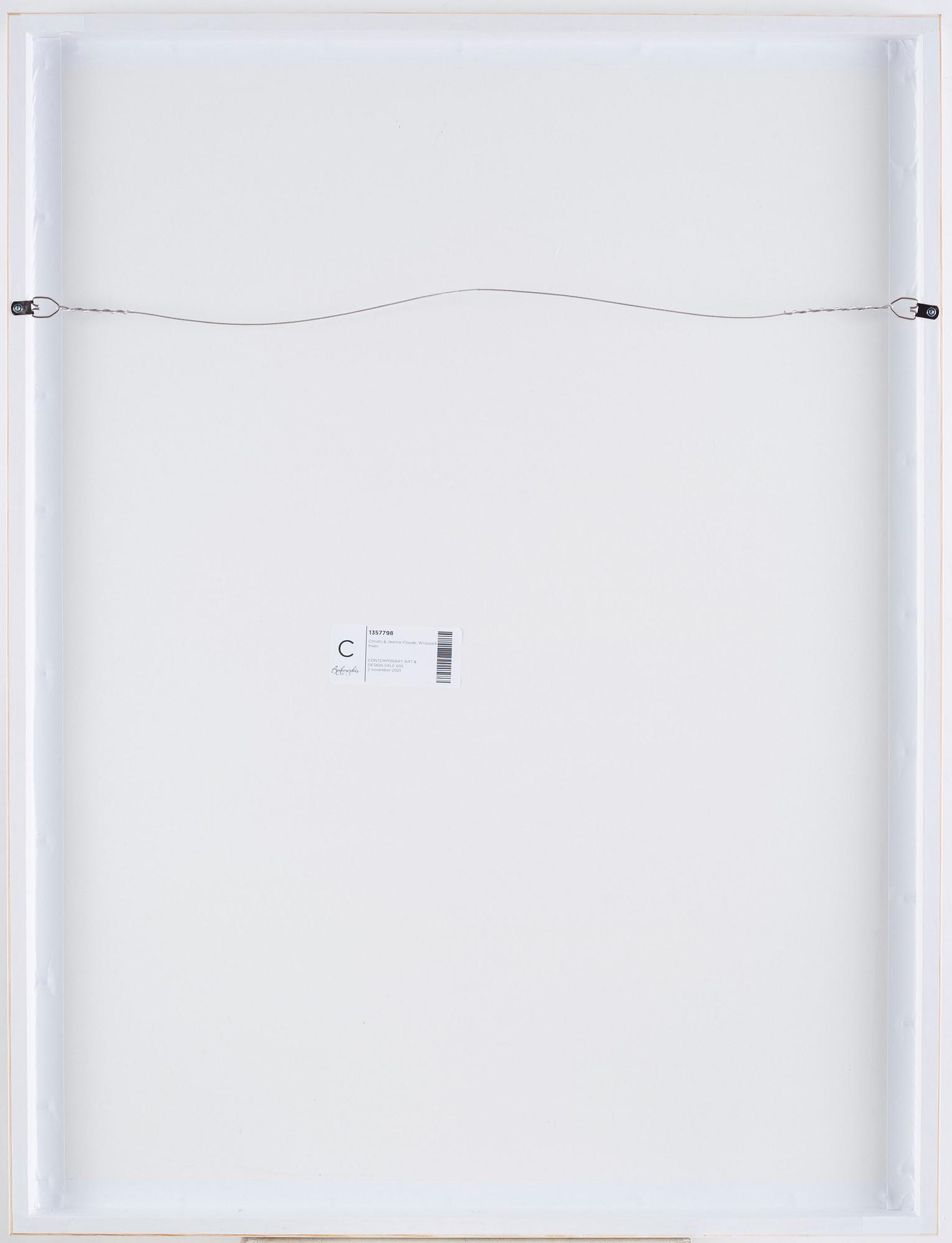 Christo & Jeanne-Claude, "Wrapped Trees project for the the Fondation Beyeler and Berower Park, Riehen, Switzerland".