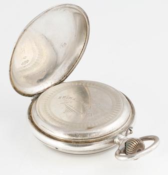 FICKUR, silver, 1900-talets första hälft. Total vikt 178 g.