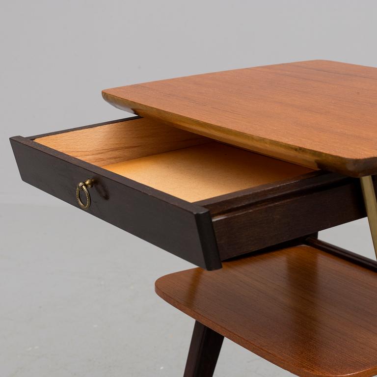 a pair of bedside tables from the 1950-/60's.