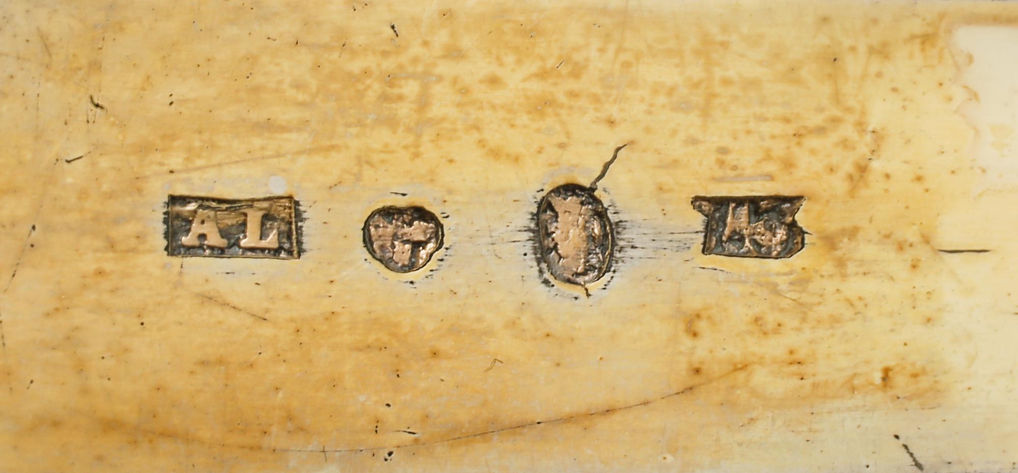 PARTI SILVER, 9 delar, Sverige, England samt importstämplar, 1800- och 1900-tal.