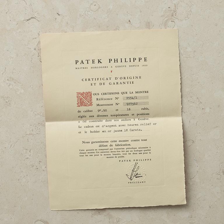 PATEK PHILIPPE, Genève, armbandsur, 22 x 30 (40,7) mm,