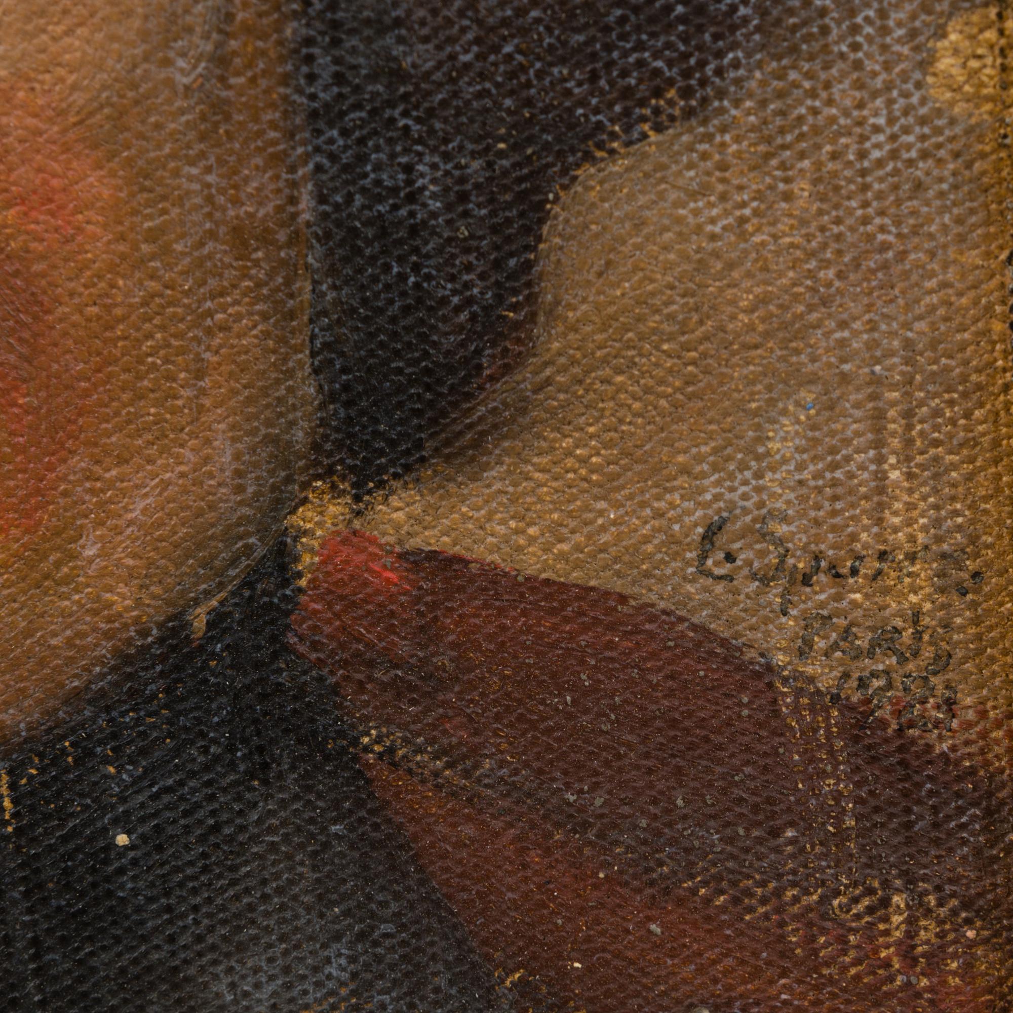 LOUIS SPARRE, "MUOTOKUVAHARJOITELMA I".