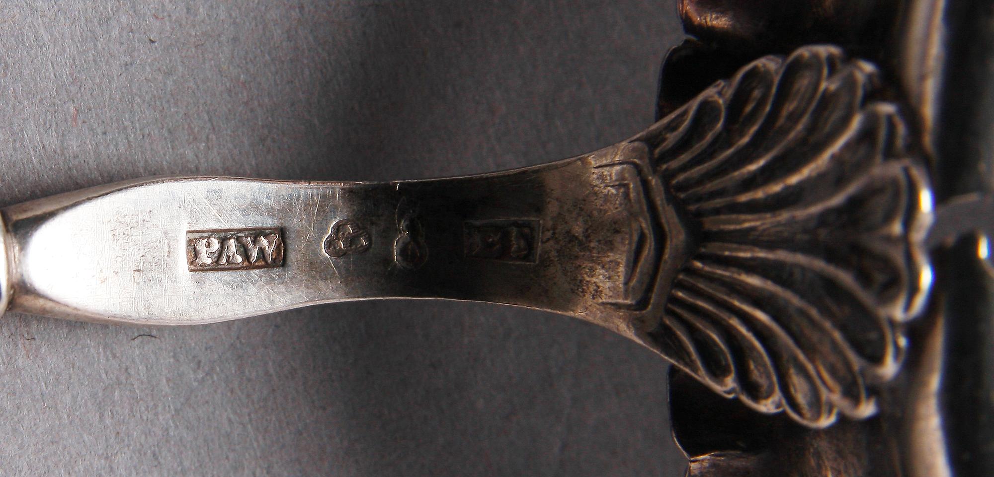 PARTI SILVER, 4 delar, 1800/1900-tal.