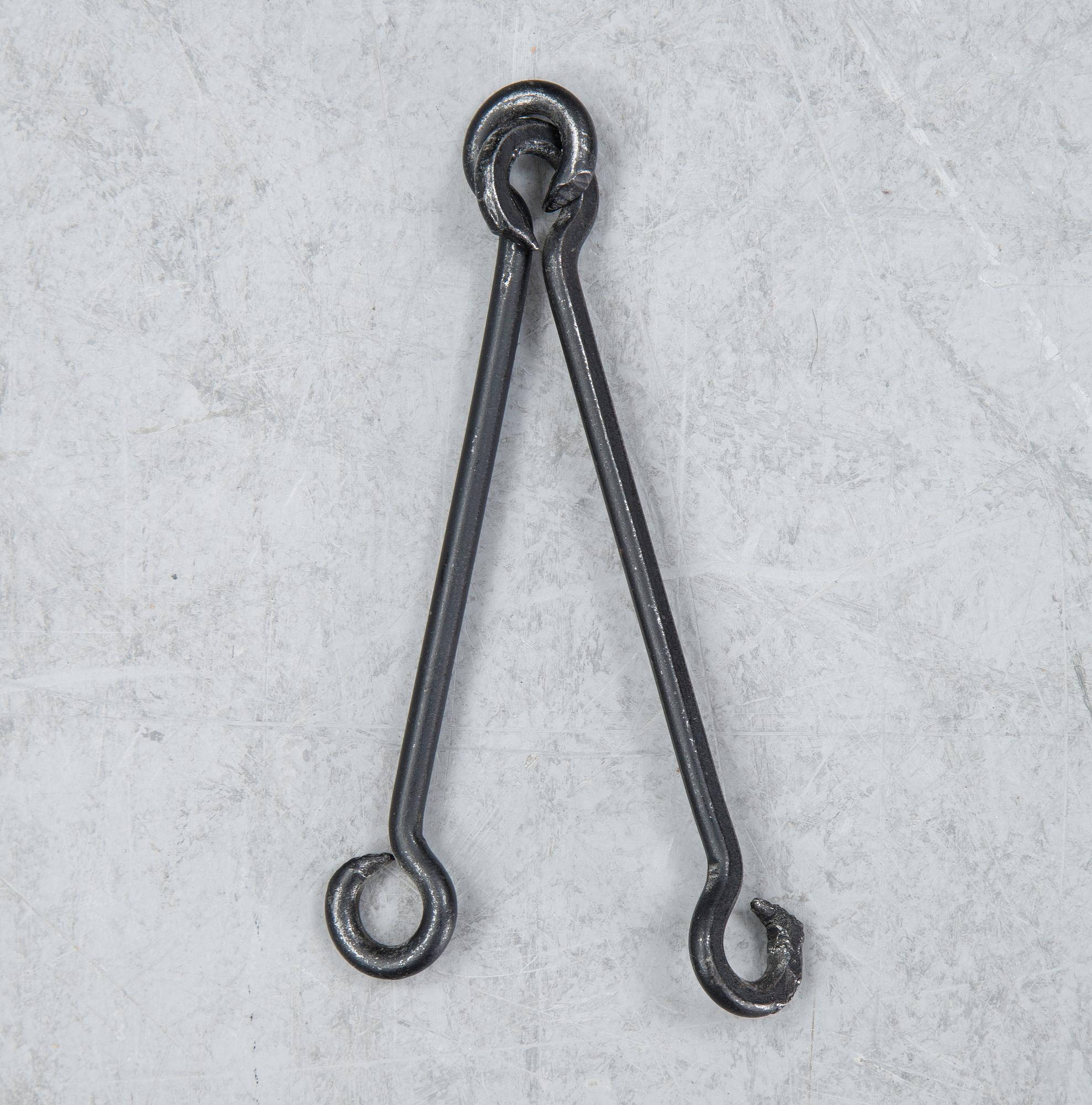 Erik Höglund, chandelier, glass and iron, second half of the 20th century.