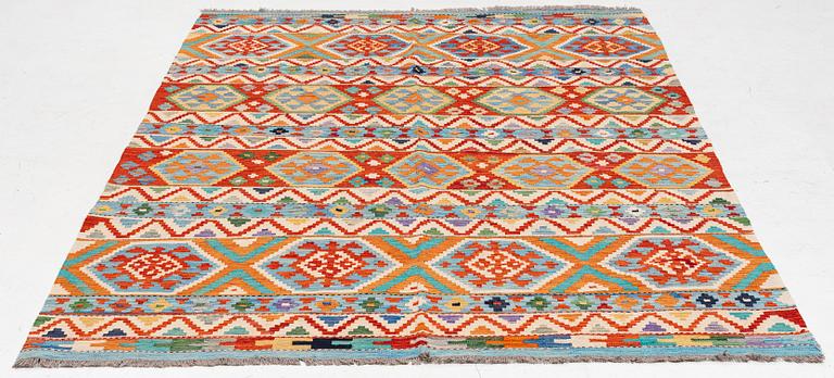 Kellim, modern, ca 300 x 197 cm.