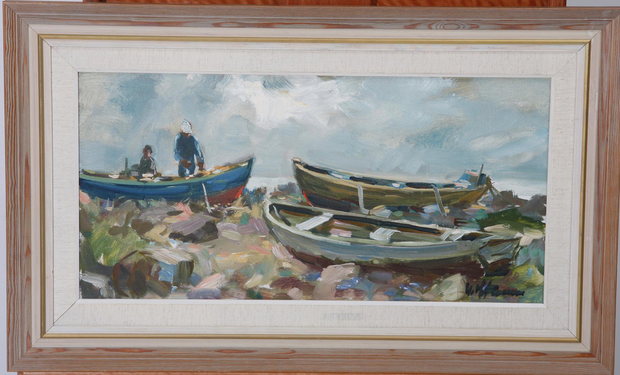 CARLSSON, GUSTAF-HERBERT, olja på duk. Sign.
