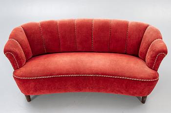 Sofa, probably Otto Schultz, 1940s-50s.