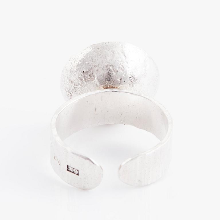 Rosa Taikon, a sterling silver ring, Stockholm 1972.