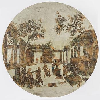 Philip & Kelvin LaVerne, an "Odyssey" coffee table, USA 1960s-70s.