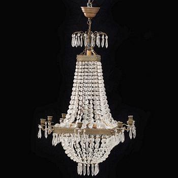 Chandelier, circa 1900.