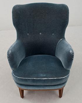 FÅTÖLJ, troligen Carl Malmsten.