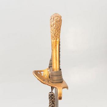 A late 19th century forester sabre.