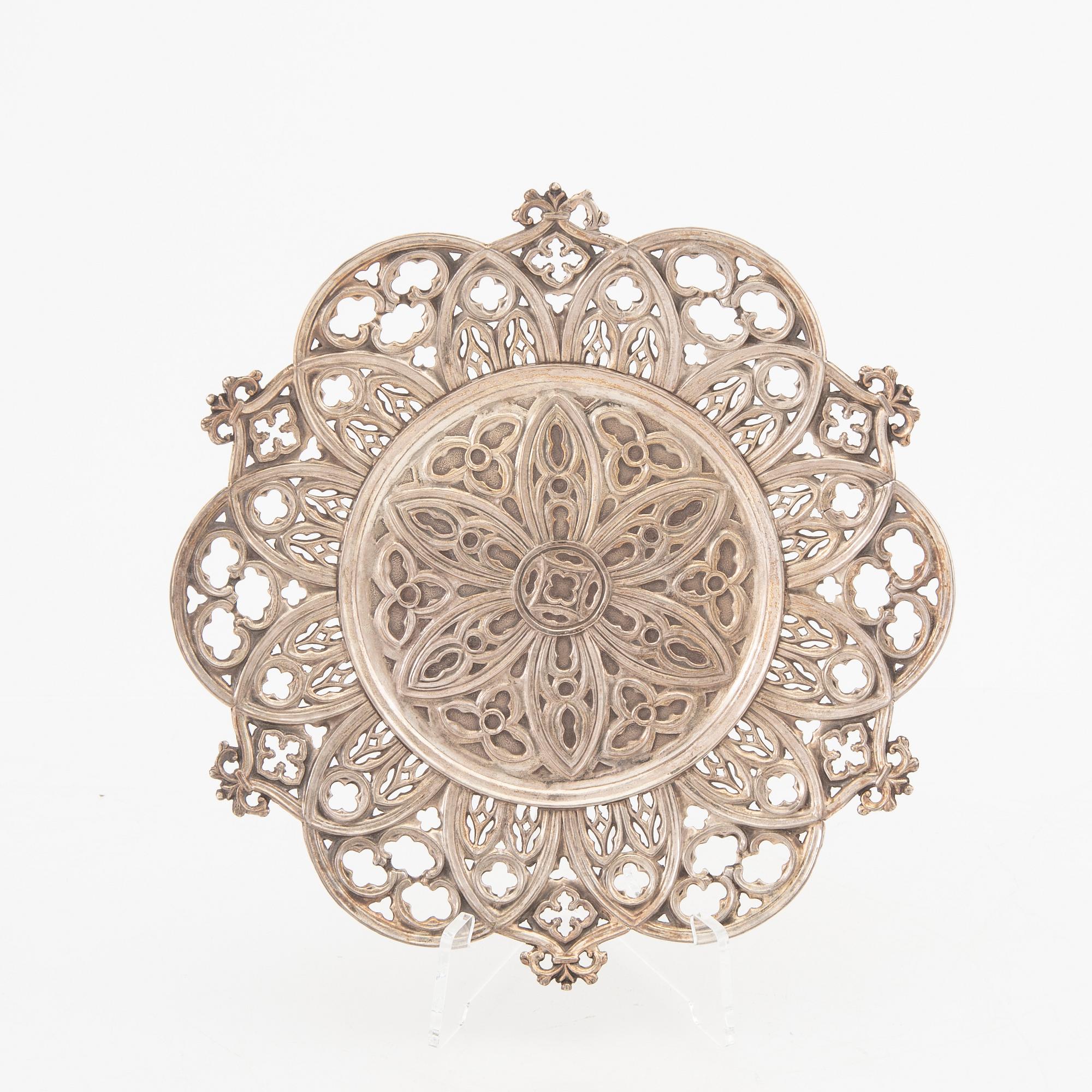 Adolf Zethelius, fat silver Stockholm 1830-40-tal.