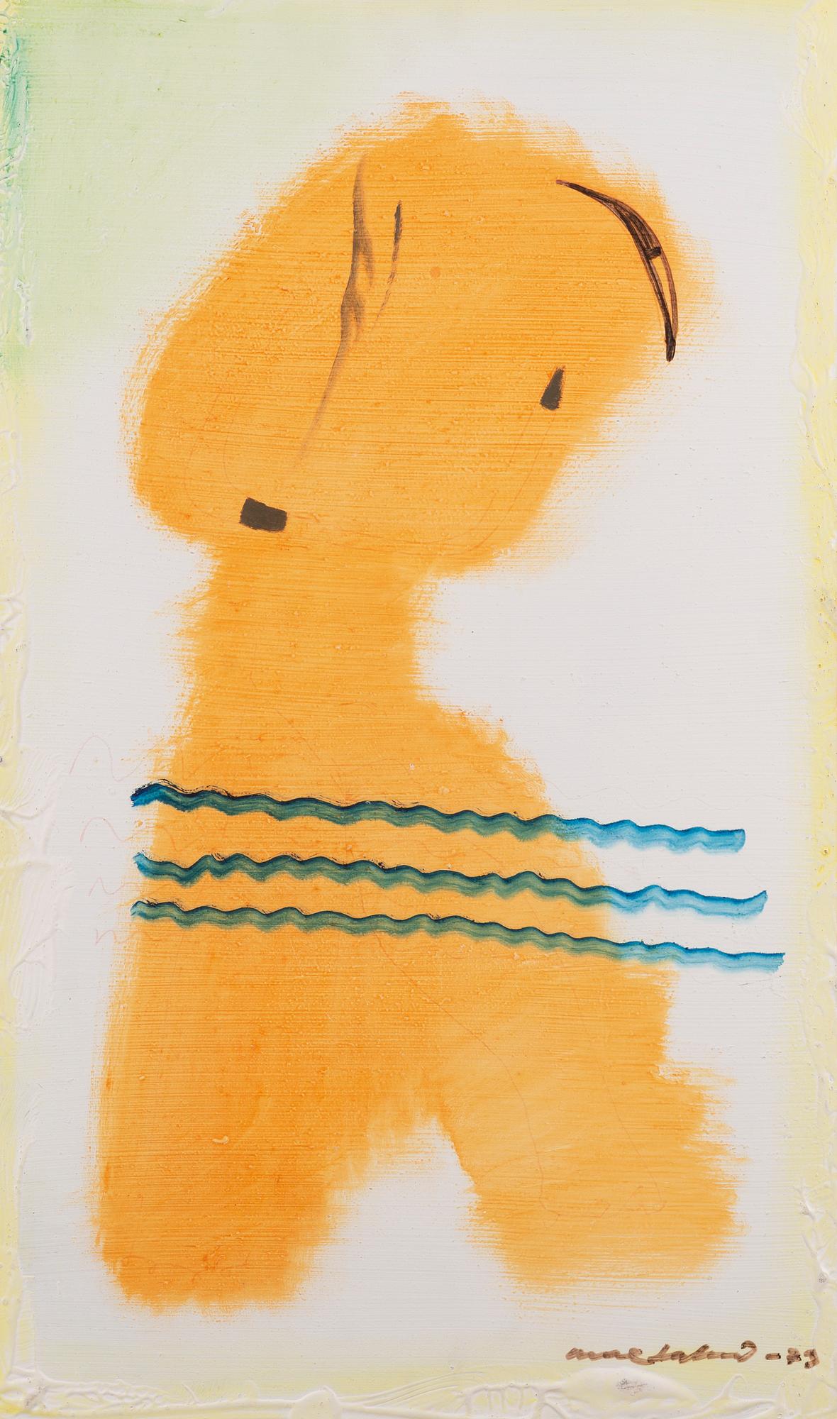 MAX SALMI, oil on board, signed and dated -73.