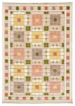 859. MATTA. "Dahlior". Reliefflossa. 237,5 x 164 cm. Signerad AB MMF (AB Märta Måås-Fjetterström).