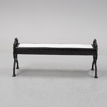 Bänk, J.&C.G Bolinders Mekaniska Verkstad, 1870-tal.