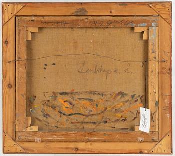 Alf Lindberg, oil on canvas, signed and dated -37.
