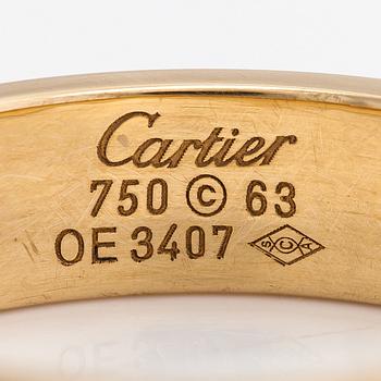 Cartier, sormus, "Love", 18K kultaa.