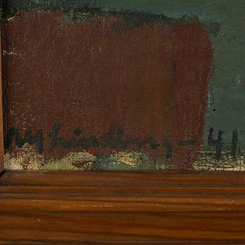 Alf Lindberg, oil on canvas, signed and dated -41.