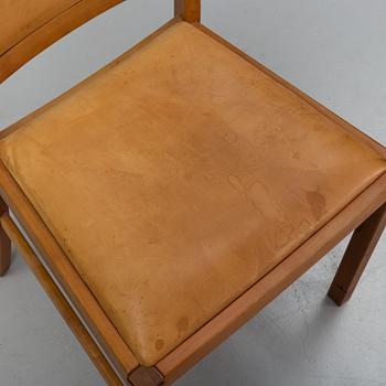 An Andreas Hansen desk and chair for Hadsten träindustri Denmark later part of the 20th century.