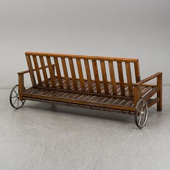 A garden sofa by Elsa Stackelberg, Fri Form, Sweden.