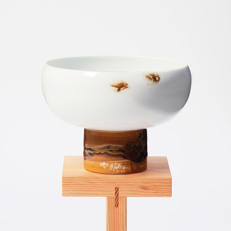 Carl-Harry Stålhane, a unique stoneware bowl, Rörstrand.
