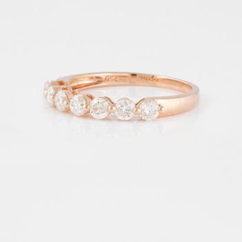 RING, med briljantslipade diamanter 0.573 ct.